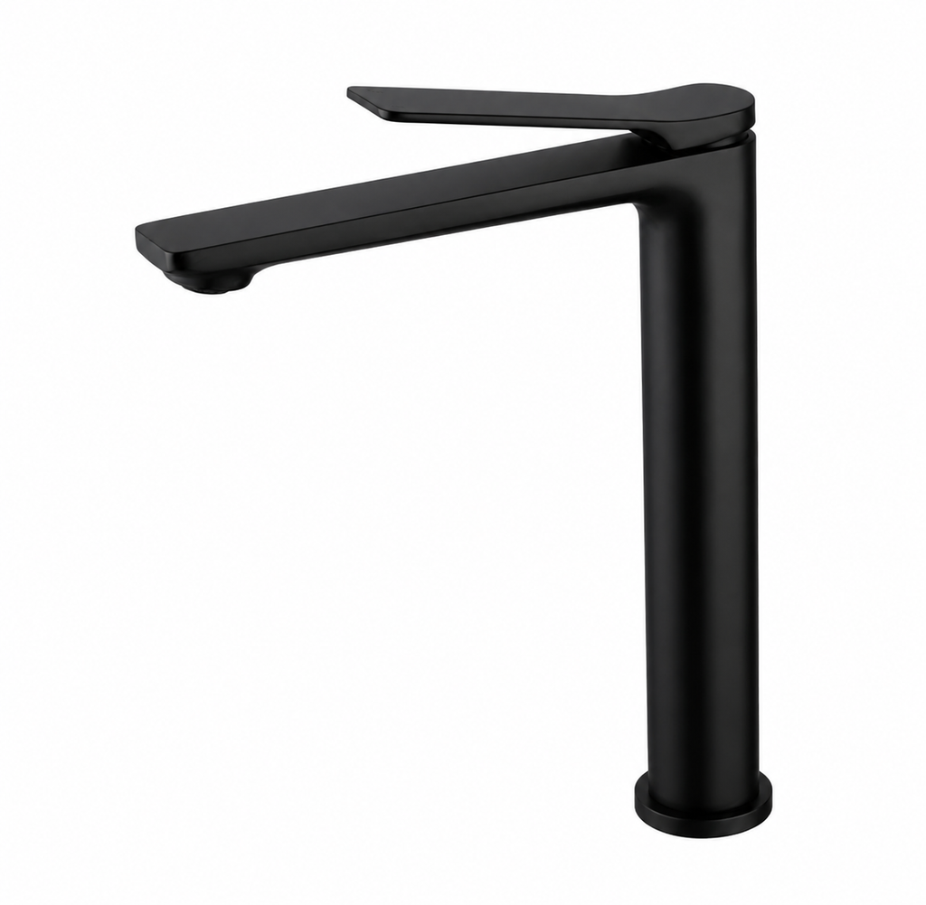 RUSHY Series Tall Basin Mixer Matte Black