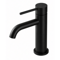 LUCID PIN Short Basin Mixer Series Round Matte Black