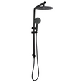 Shower Station (Shower Set) Top Water Inlet 250 Round Matte Black