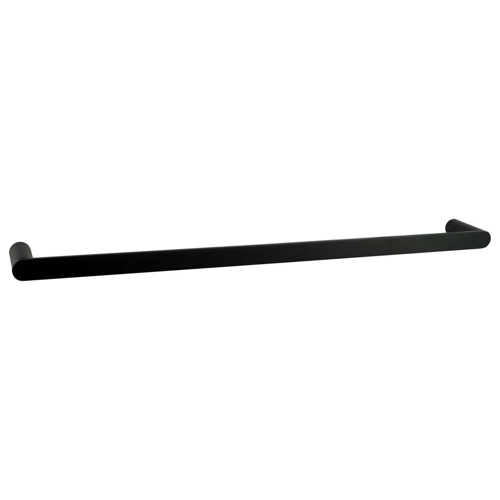RUSHY Towel Rail Single 600mm Matte Black