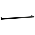 RUSHY Towel Rail Single 600mm Matte Black