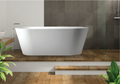 1500x750x580 OLIVIA Collection 8mm Ultra Slim Bathtub Gloss White