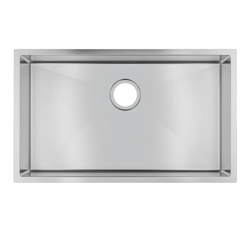 762x457x254mm Stainless Steel Handmade Top/Under mount Single Bowls Sink