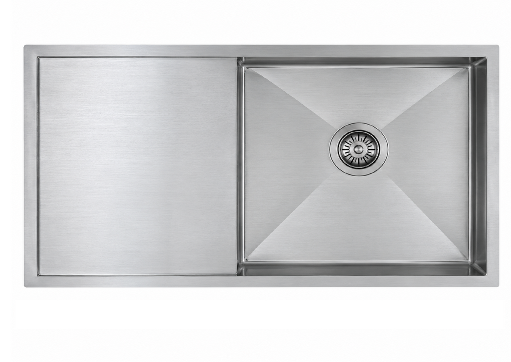 950x450x230mm Stainless Steel Handmade Top/Under mount Single Bowls Sink
