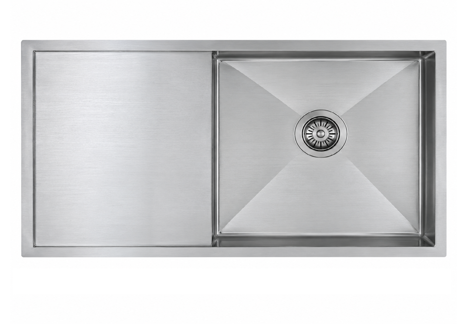 950x450x230mm Stainless Steel Handmade Top/Under mount Single Bowls Sink