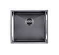 510x450x230mm Stainless Steel Handmade Top/Under mount Single Bowls Gun Metal Grey Sink