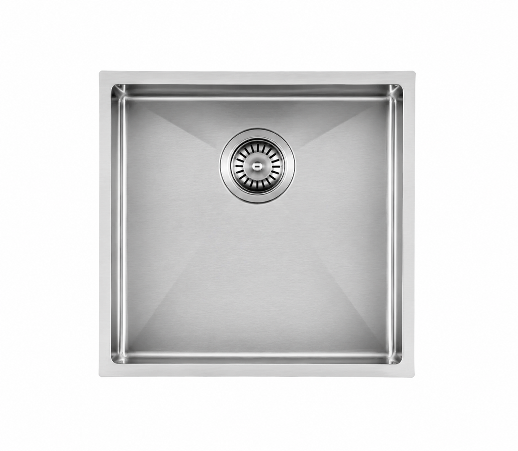 440x440x205mm Stainless Steel Handmade Top/Under mount Single Bowls Sink