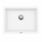 610x457x205mm Carysil Big single Bowl Granite Sink Snova White