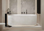 1500x750x580 Trina Collection Bathtub Matt White