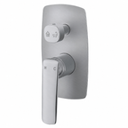 Norico Bellino Series Shower/Bath Wall Mixer with Diverter Brushed Nickle