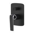 Norico Esperia Series Shower/Bath Wall Mixer with Diverter Matte Black & Chrome