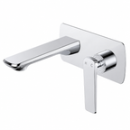Norico Esperia Series Wall Basin/Bathtub Mixer with Spout Chrome