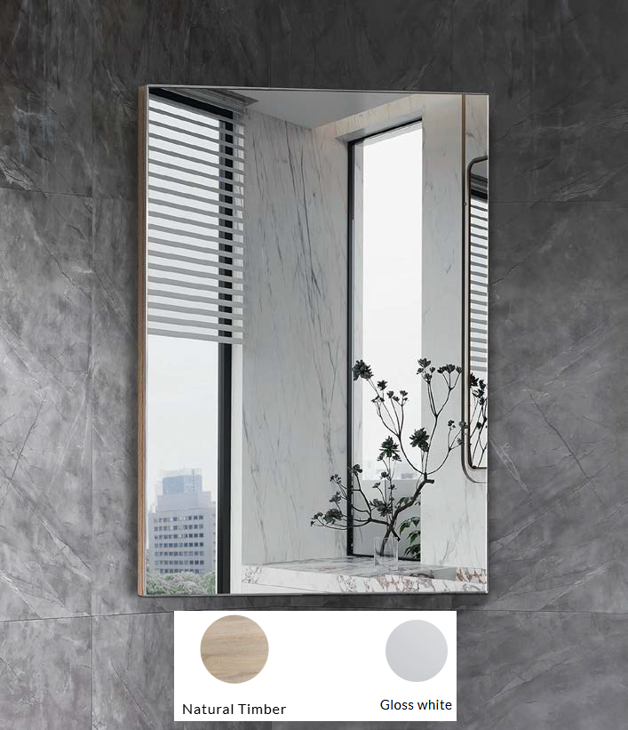 Eric 400x400x750 mmm Corner Shaving Mirror Cabinet