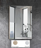 Eric 400x400x750 mmm Corner Shaving Mirror Cabinet