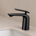 Norico Esperia Series Short Basin Mixer Matt Black