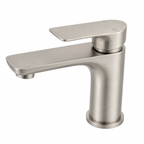 VOG Series Short Basin Mixer Brushed Nickel