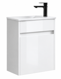 Bristol 450x250x540 Wall hung Vanity Gloss White