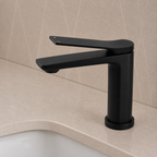 RUSHY Series Short Basin Mixer Matt Black