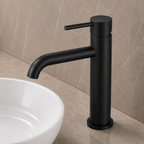 LUCID PIN Series Round Tall Basin Mixer Matte Black
